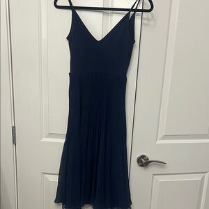 Wilfred Deep Blue Midi Dress